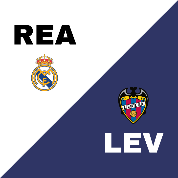 Real Madrid triumferar över Levante på Estadio Santiago Bernabéu