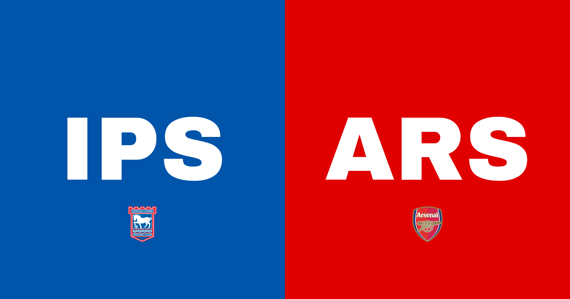 Arsenal kliver in som klar favorit mot Ipswich