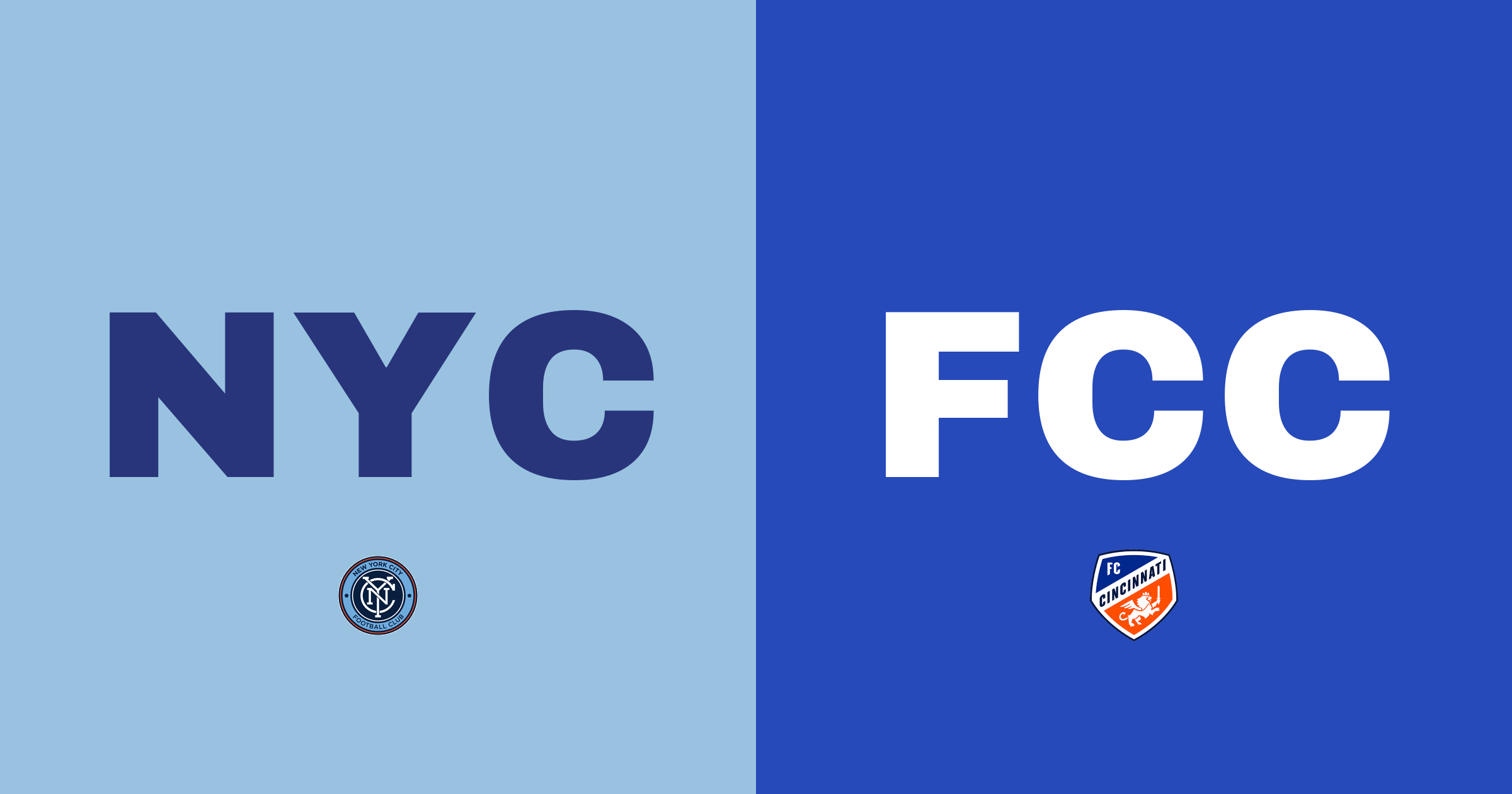 New York City FC vs FC Cincinnati Major League Soccer 2024, Omgång 46