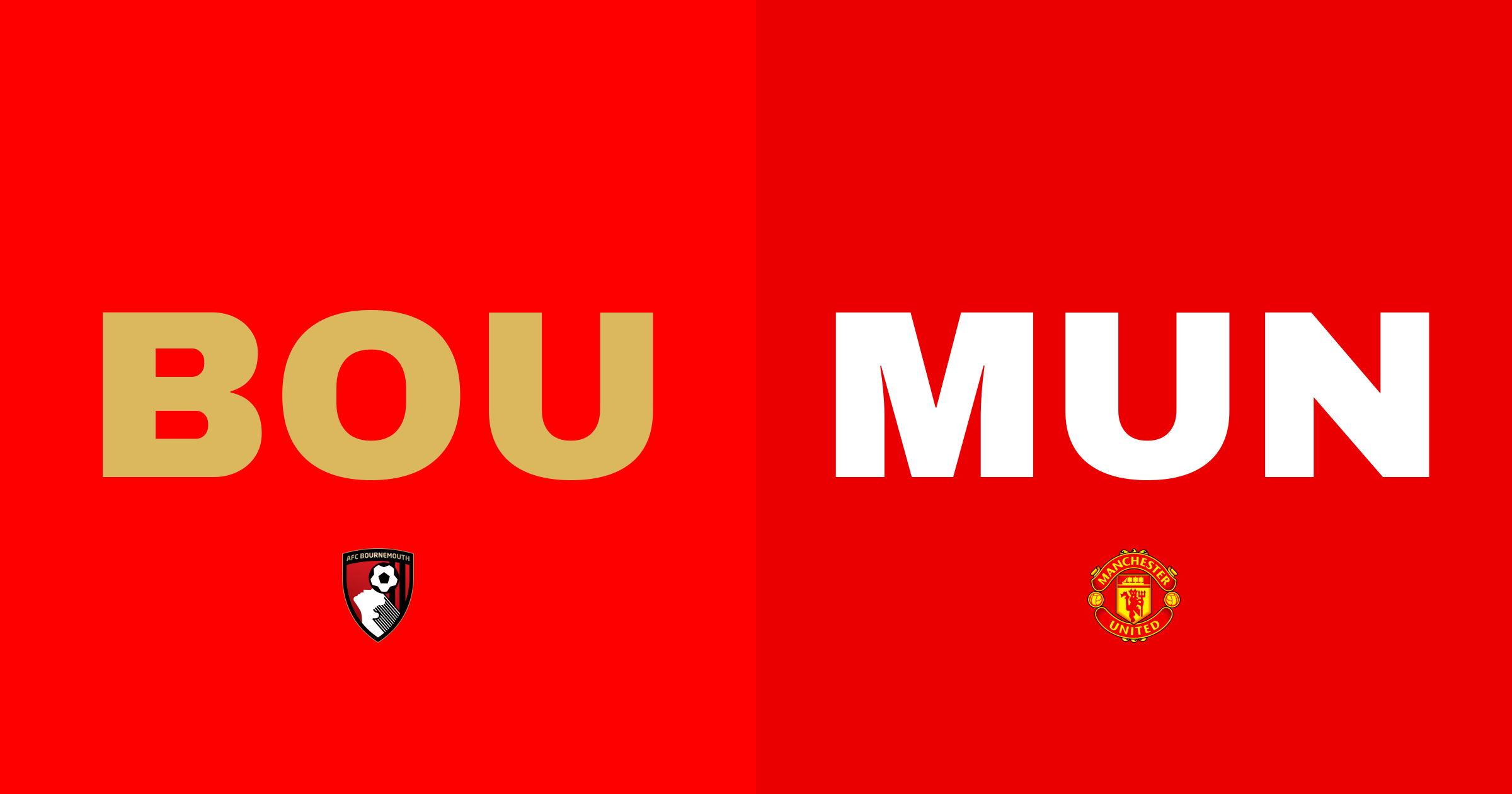 Manchester United räddar en poäng mot Bournemouth på Vitality Stadium