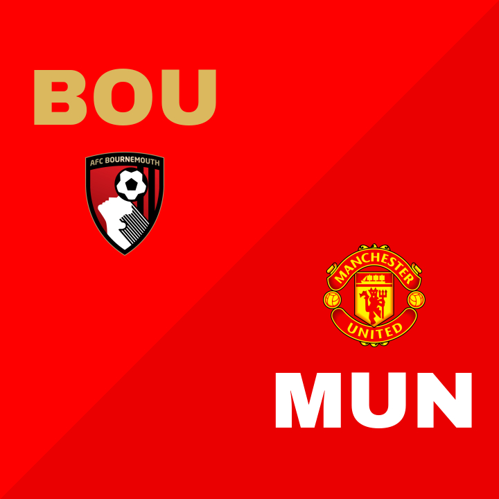 Manchester United räddar en poäng mot Bournemouth på Vitality Stadium