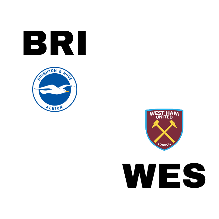 Brighton avgör dramatiskt mot West Ham på hemmaplan