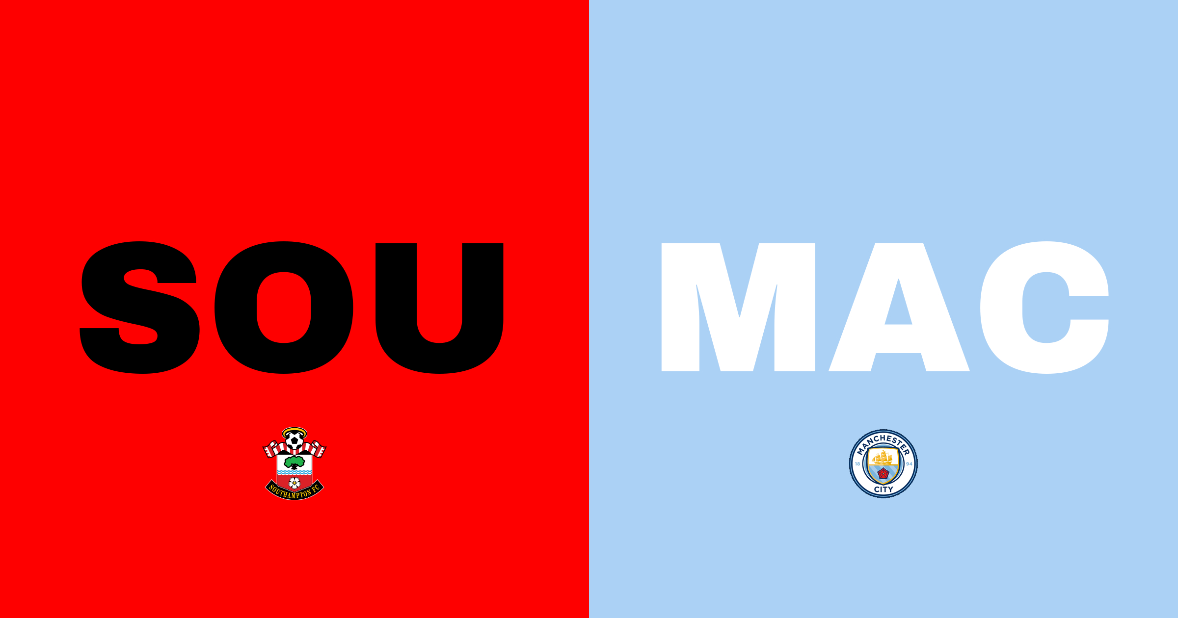 Mållöst drama när Southampton mötte Manchester City på St. Mary's Stadium
