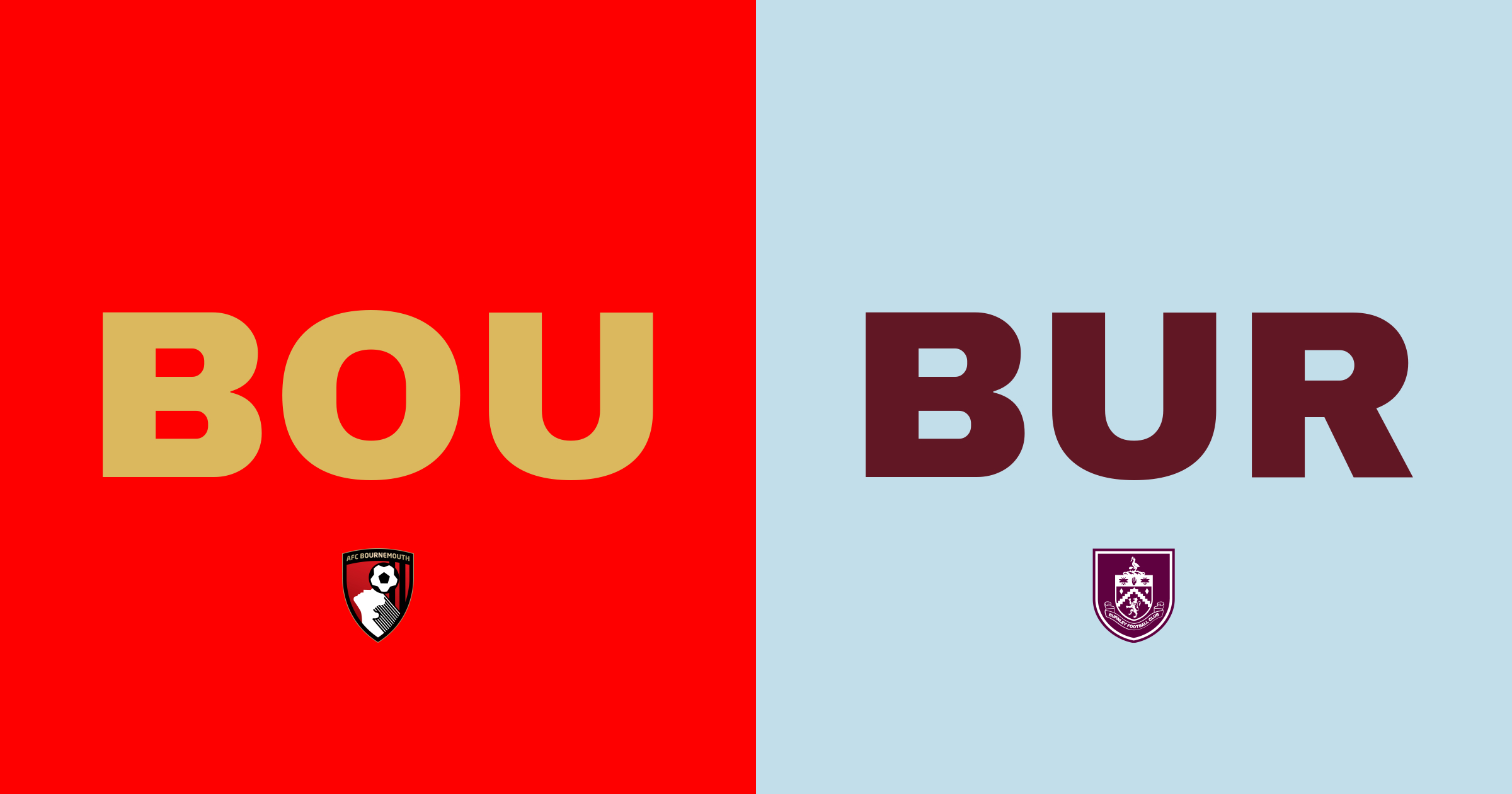 Bournemouth och Burnley delar på poängen i spännande match