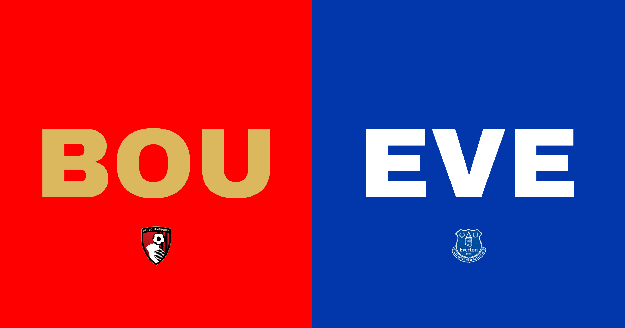 Bournemouth förlorar snävt mot Everton på Vitality Stadium