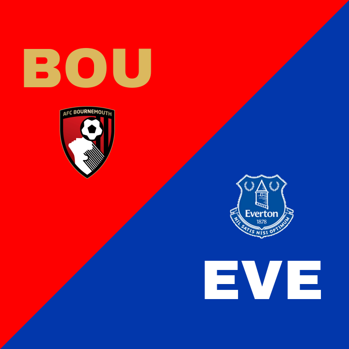 Bournemouth förlorar snävt mot Everton på Vitality Stadium