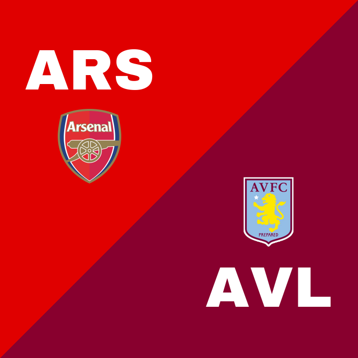 Arsenal krossar Aston Villa med 4-1 på Emirates Stadium