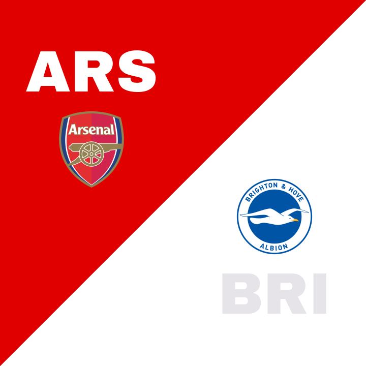 Arsenal behåller ledningen i Premier League efter 2-1 mot Brighton