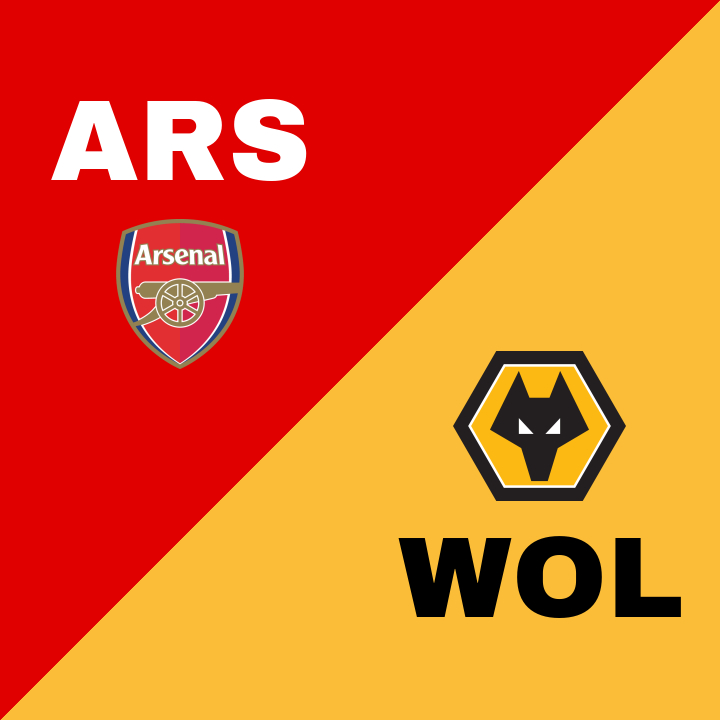 Arsenal besegrar Wolves med 2-1 på Emirates Stadium