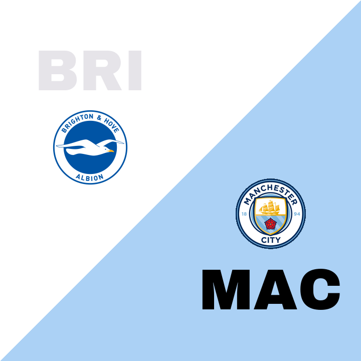 Brighton triumferar över Manchester City på The American Express Community Stadium