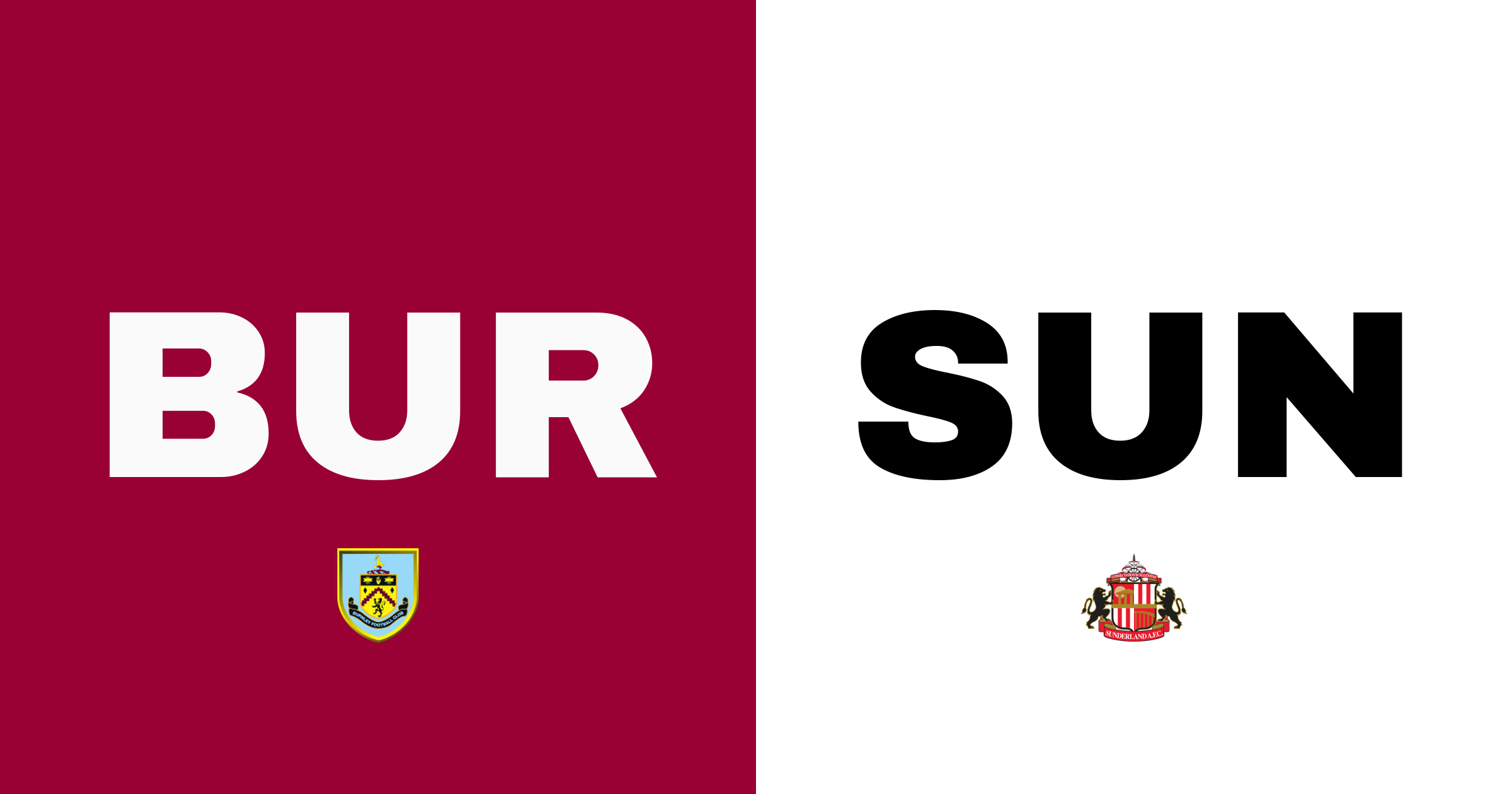 Burnley triumferar mot Sunderland med 2-0 på Turf Moor