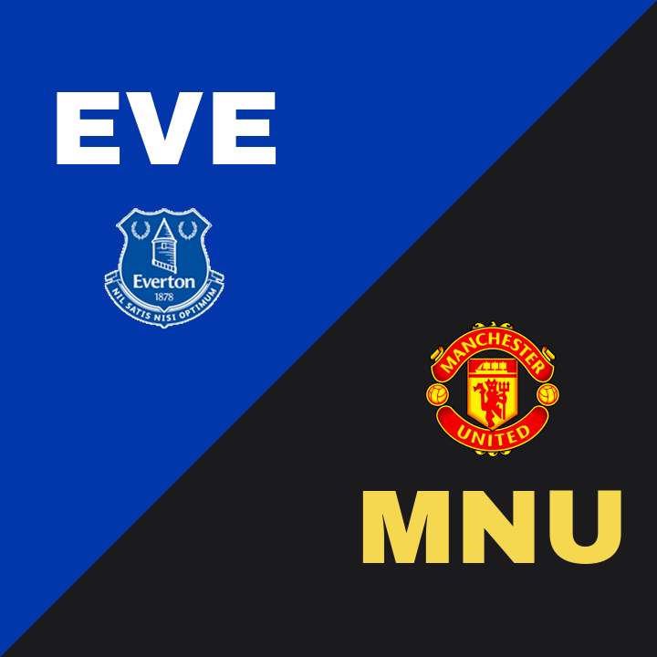 LIVE: Everton och Manchester United kvar på 0-0 efter halvtid
