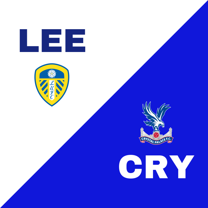Leeds United krossar Crystal Palace med 4-1 på Elland Road