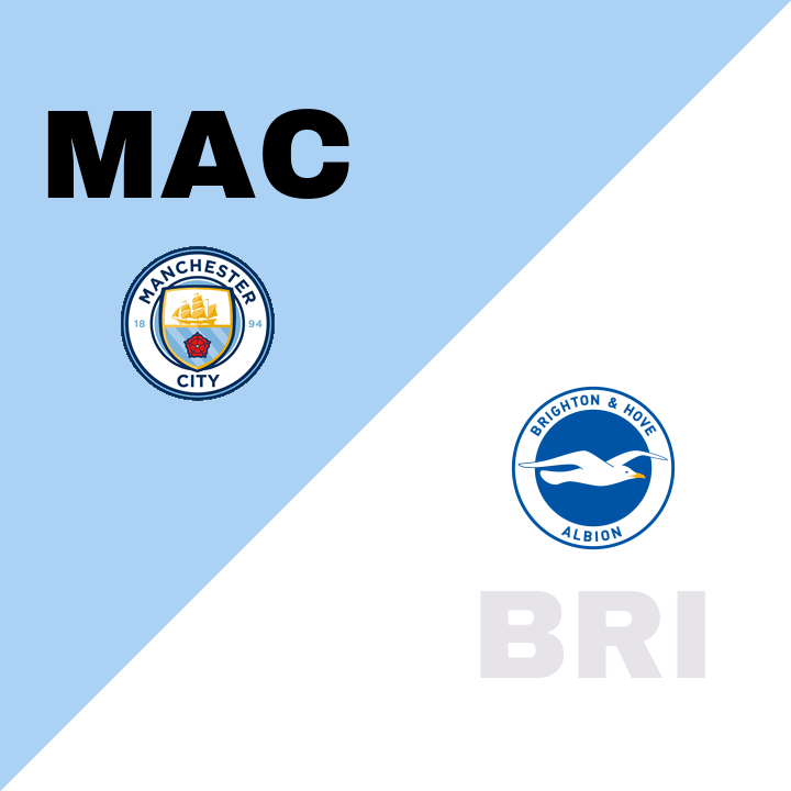 Manchester City och Brighton spelar oavgjort på Etihad Stadium