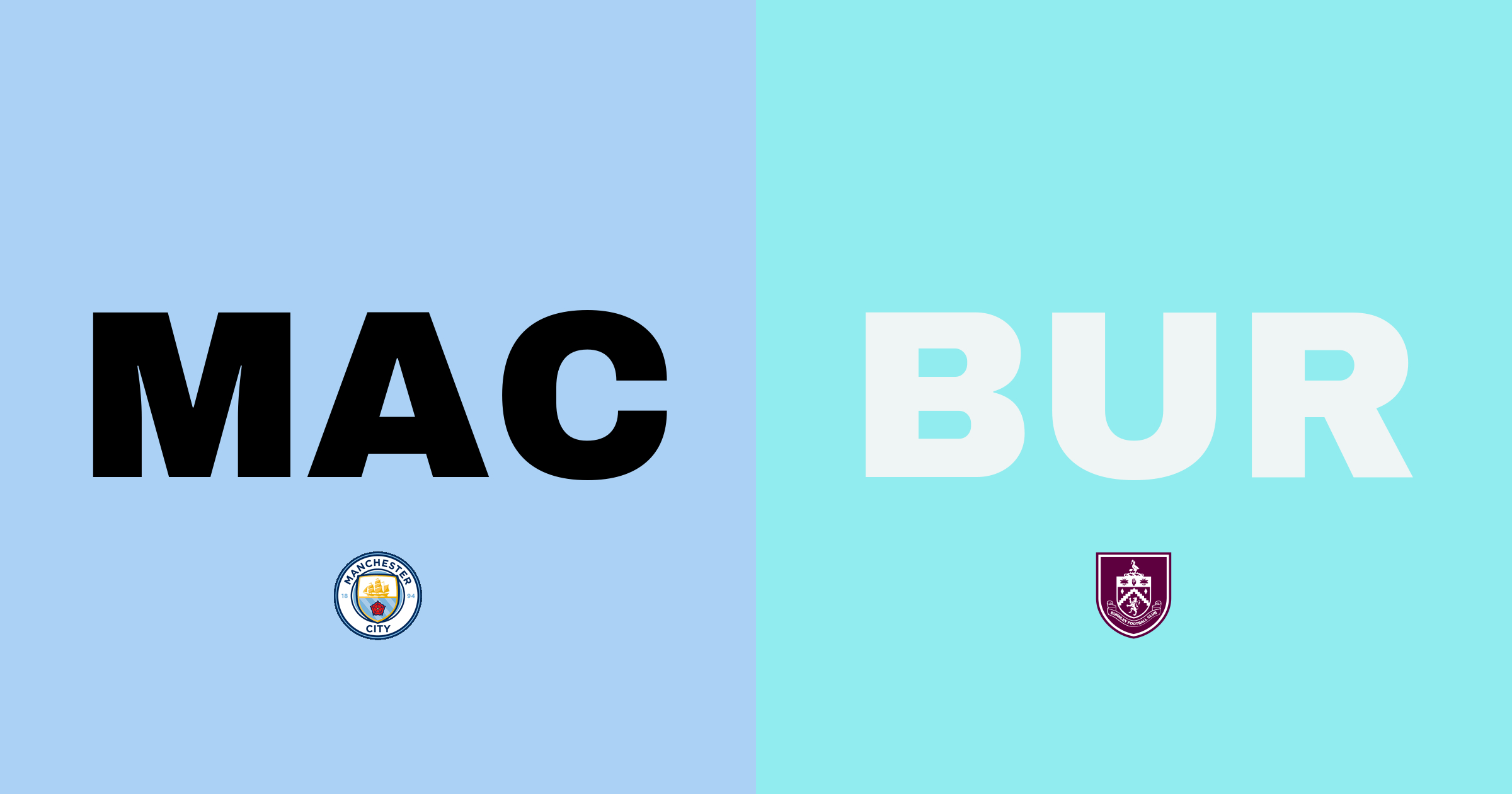 Manchester City krossar Burnley med 5-1 på Etihad Stadium