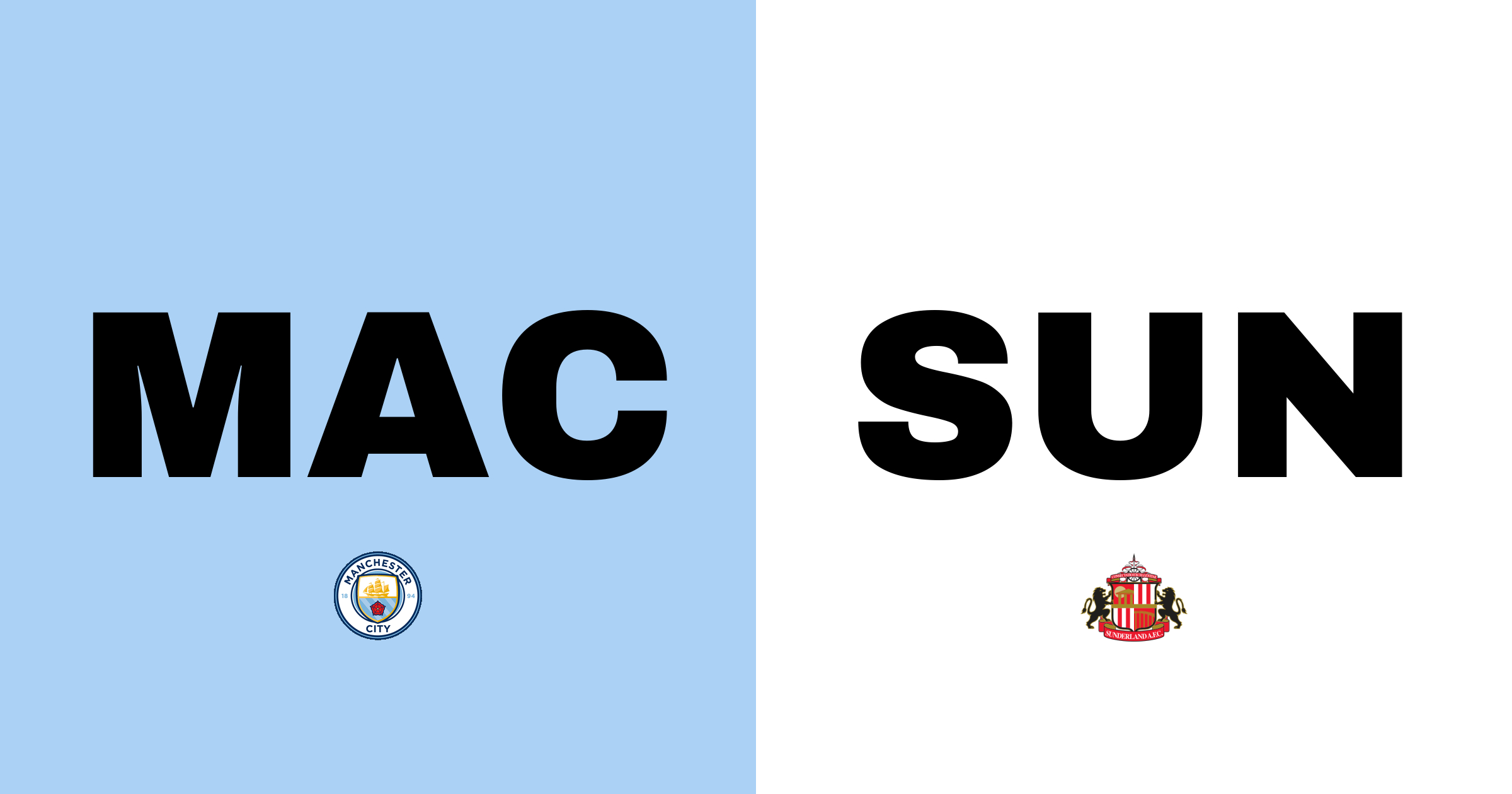 Manchester City dominerar Sunderland med 3-0 på Etihad Stadium