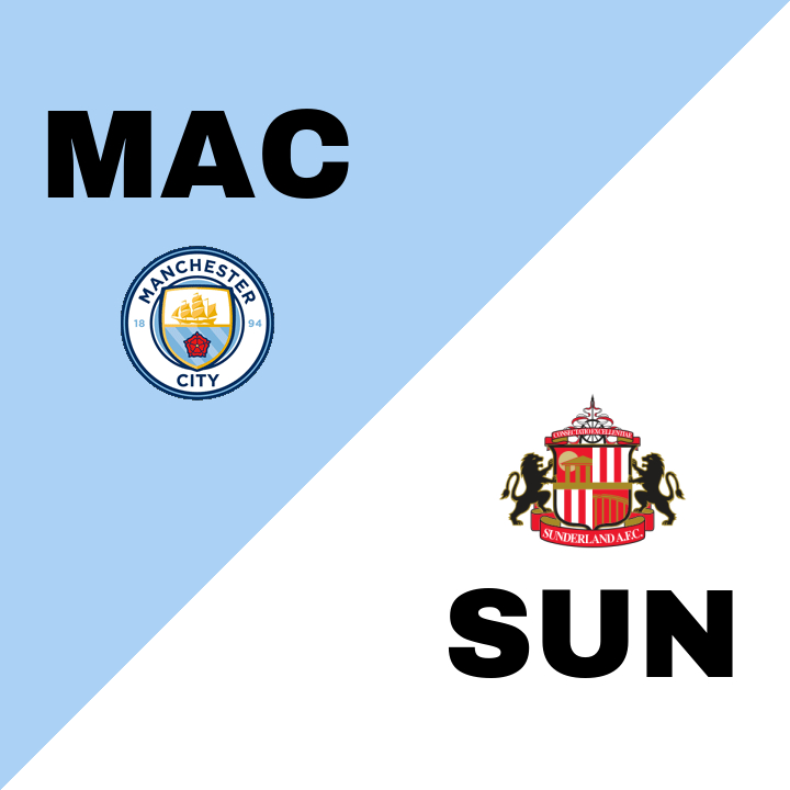 Manchester City dominerar Sunderland med 3-0 på Etihad Stadium