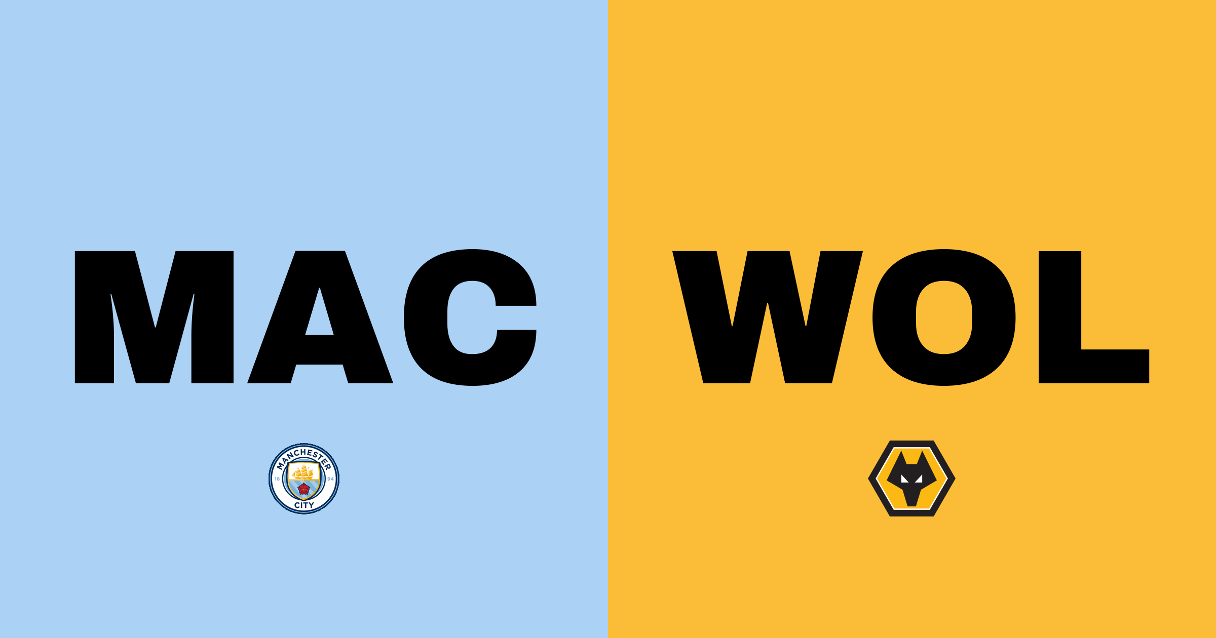 Manchester City besegrar Wolves med 2-0 på Etihad Stadium