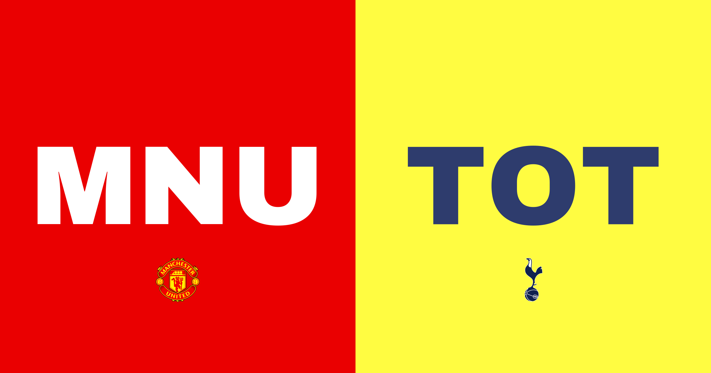 Manchester United kör över Tottenham med 2-0 på Old Trafford