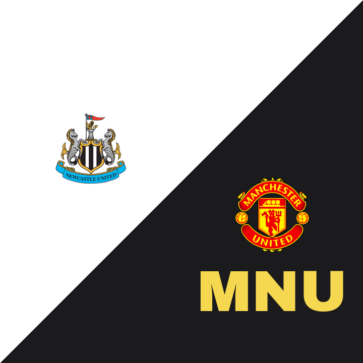 HT: Newcastle och Manchester United 1-1 efter en intensiv första halvlek