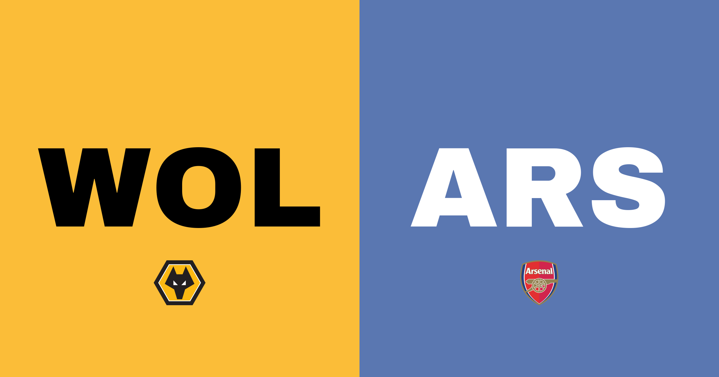 HT: Arsenal i ledning mot Wolves på Molineux