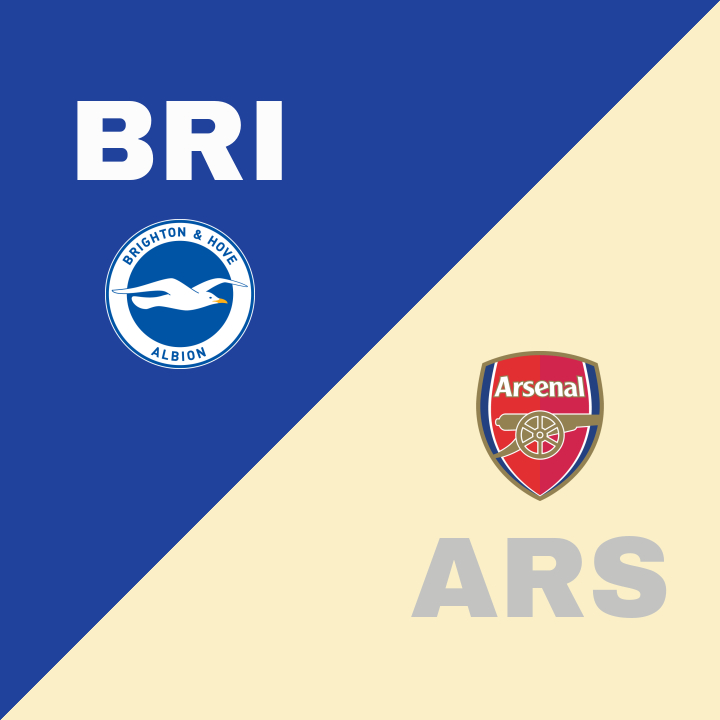 Brighton körde över Arsenal i oväntad uppvisning