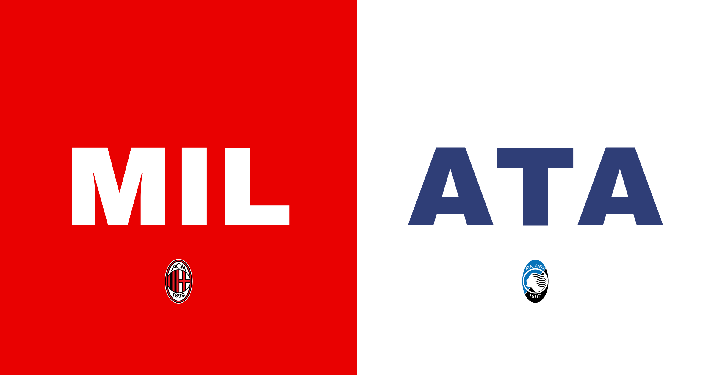 Atalanta krossar AC Milan på Stadio Giuseppe Meazza
