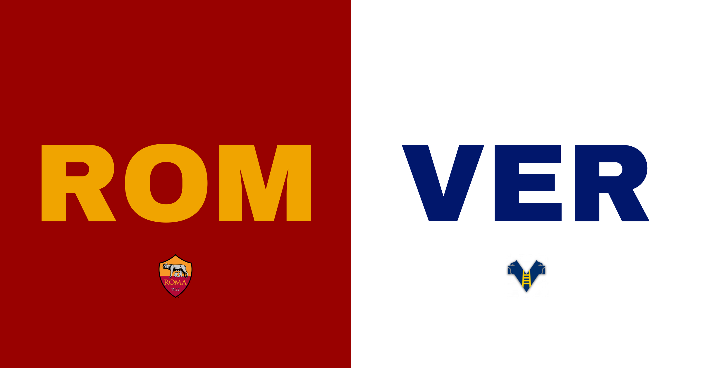 AS Roma kämpar sig till seger mot Hellas Verona på Stadio Olimpico
