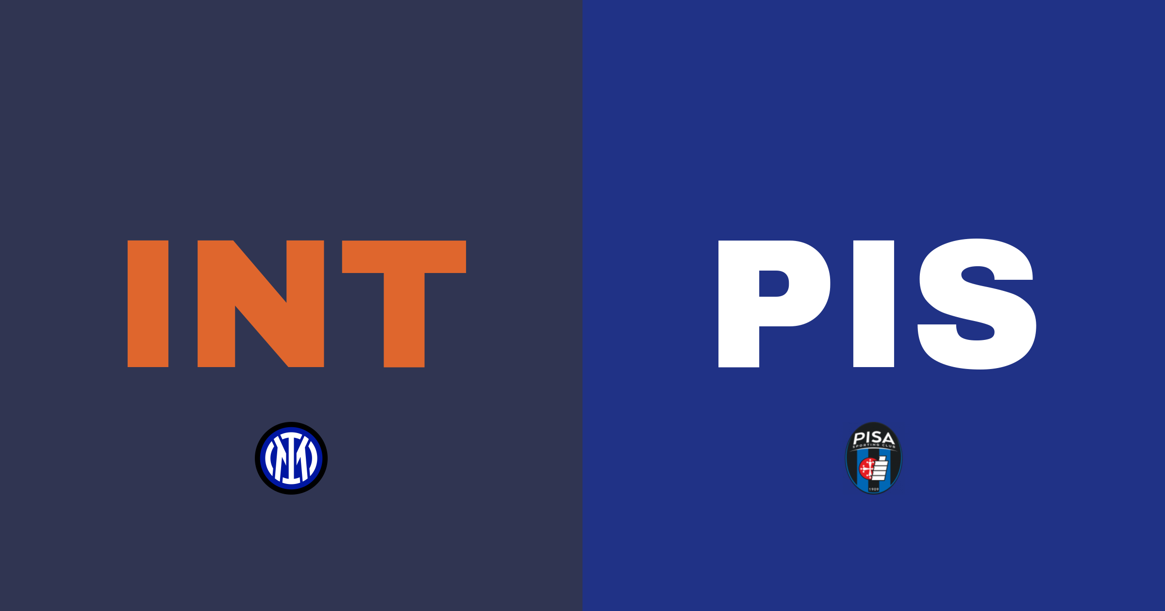 Inter Milan dominerar Pisa med 6-2 på Stadio Giuseppe Meazza