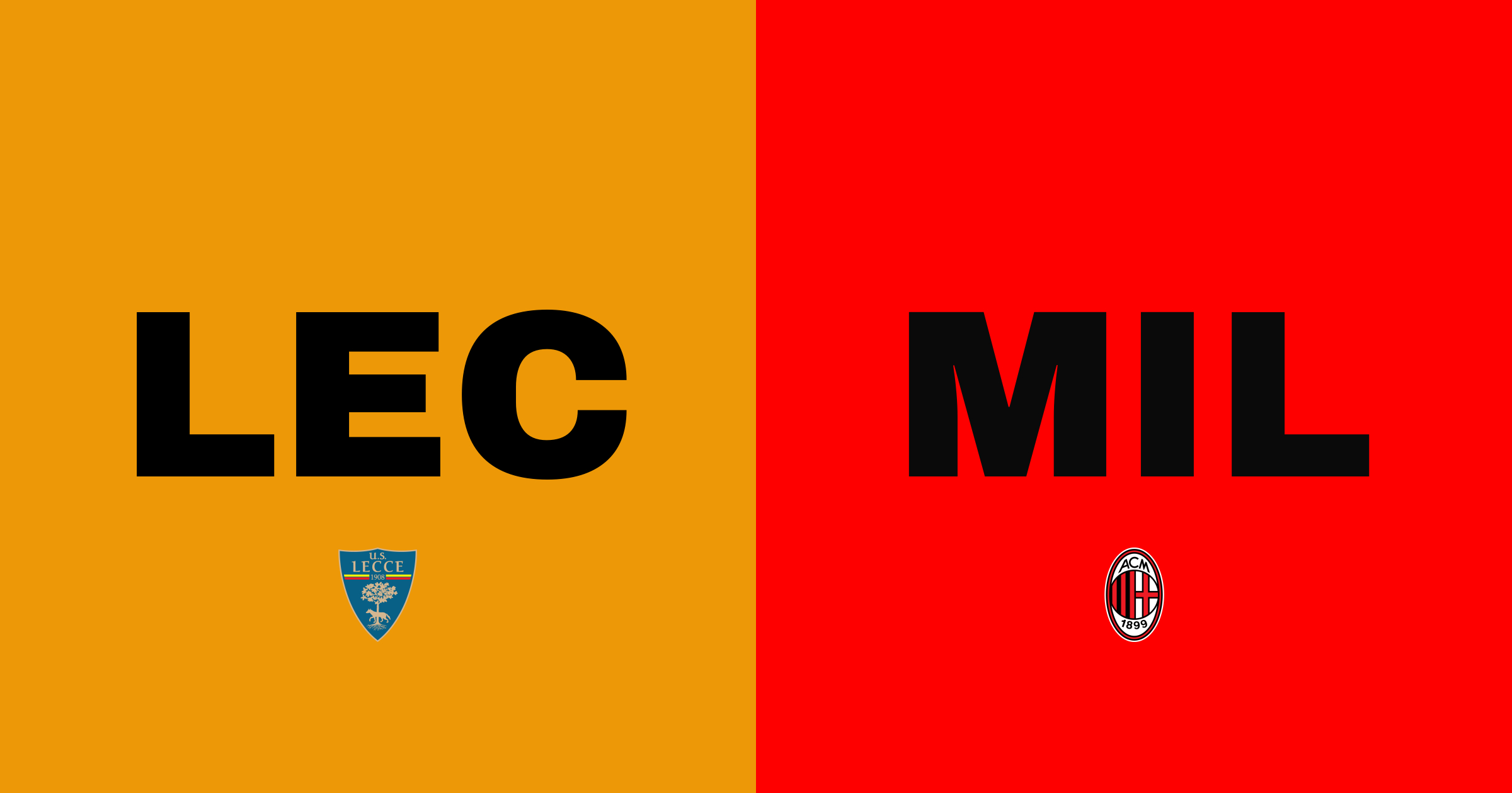 AC Milan tar hem segern mot Lecce på Stadio Via del Mare