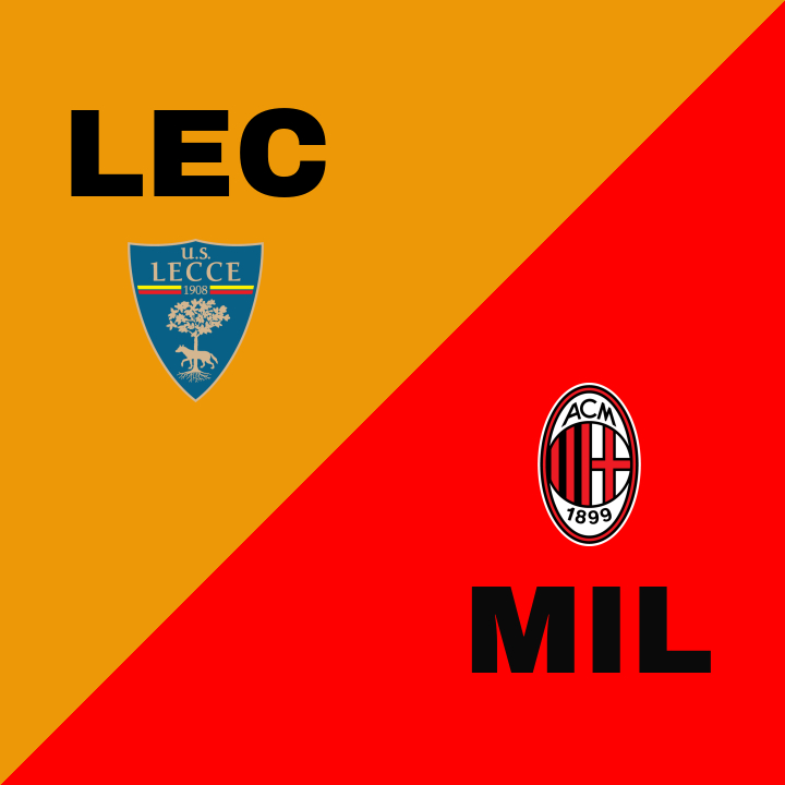AC Milan tar hem segern mot Lecce på Stadio Via del Mare
