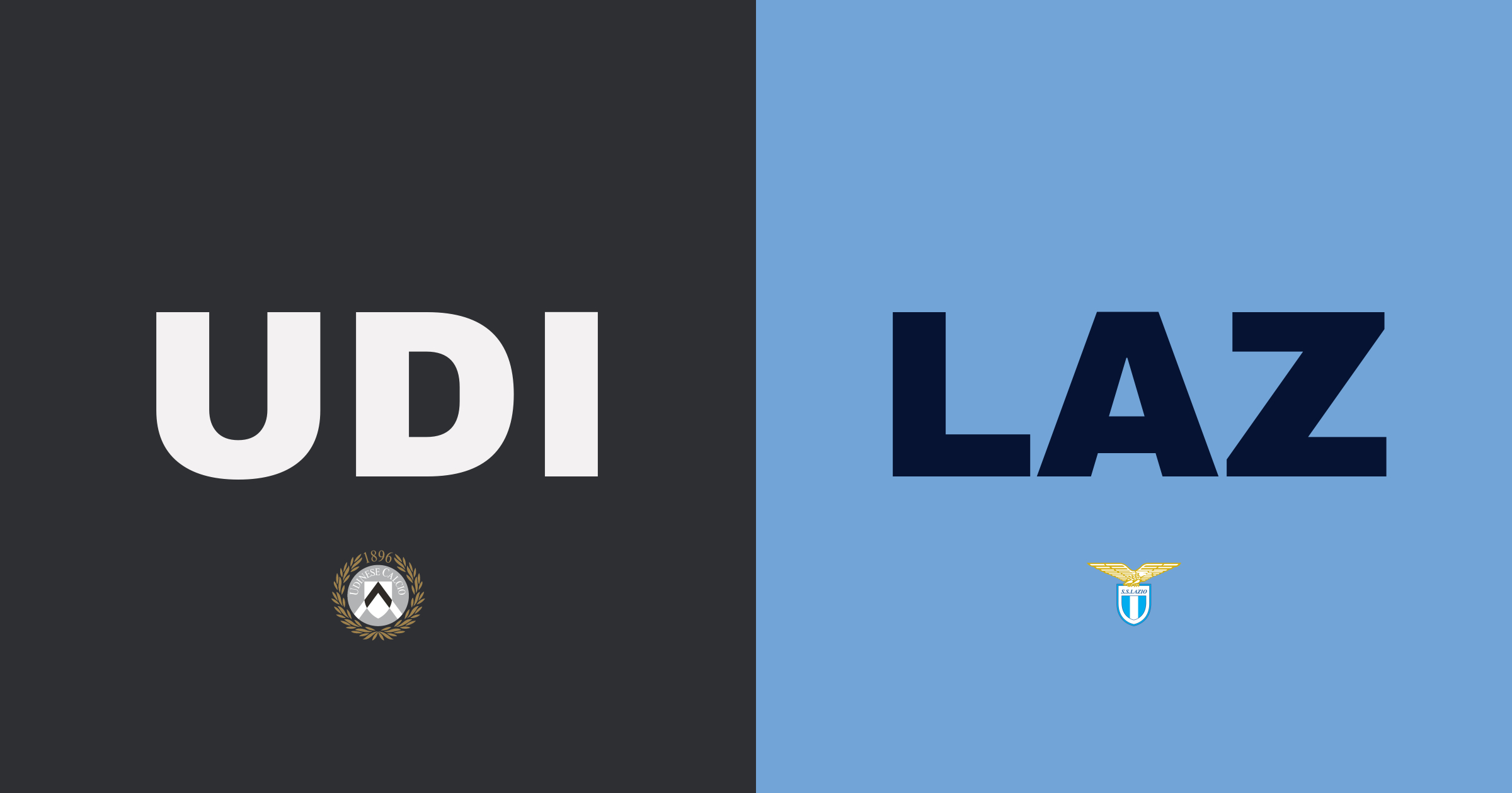 Udinese räddar poäng mot Lazio i dramatisk avslutning