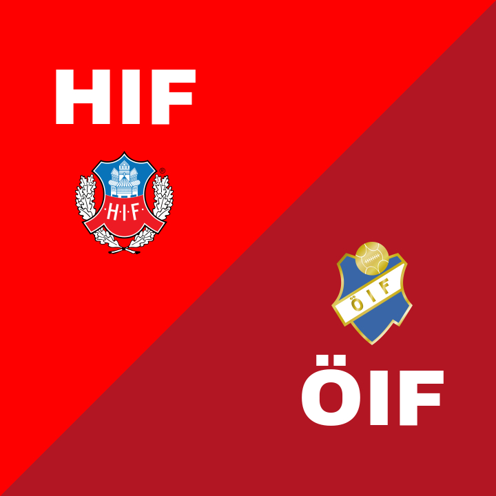 Halvtidsvila: Helsingborgs IF leder 2-1 mot Östers IF