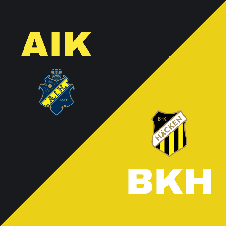 AIK dominerar BK Häcken med 4-0 i Svenska Cupen