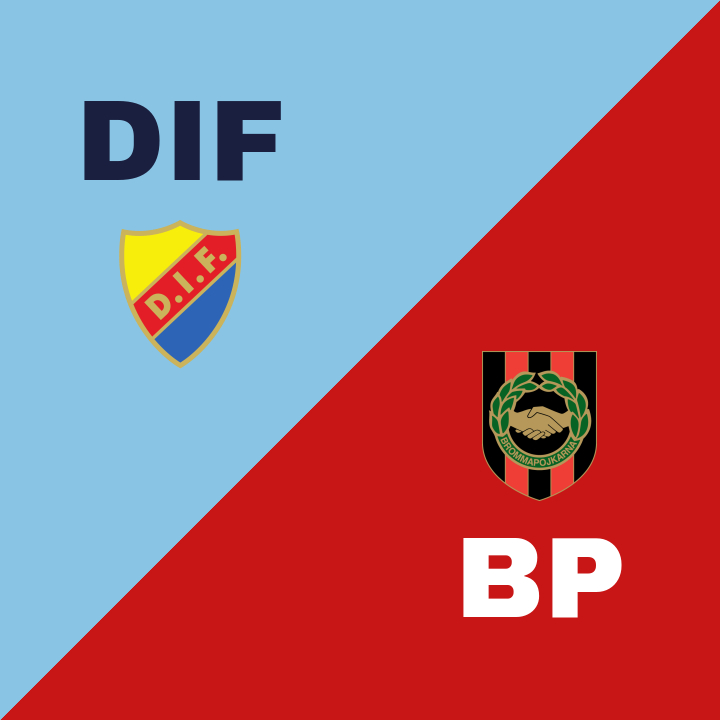 Djurgårdens IF dominerar IF Brommapojkarna i Svenska Cupen