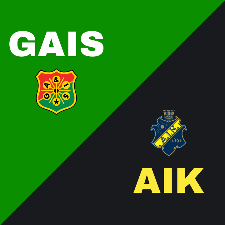 GAIS slår AIK med 3-2 i kvartsfinalen