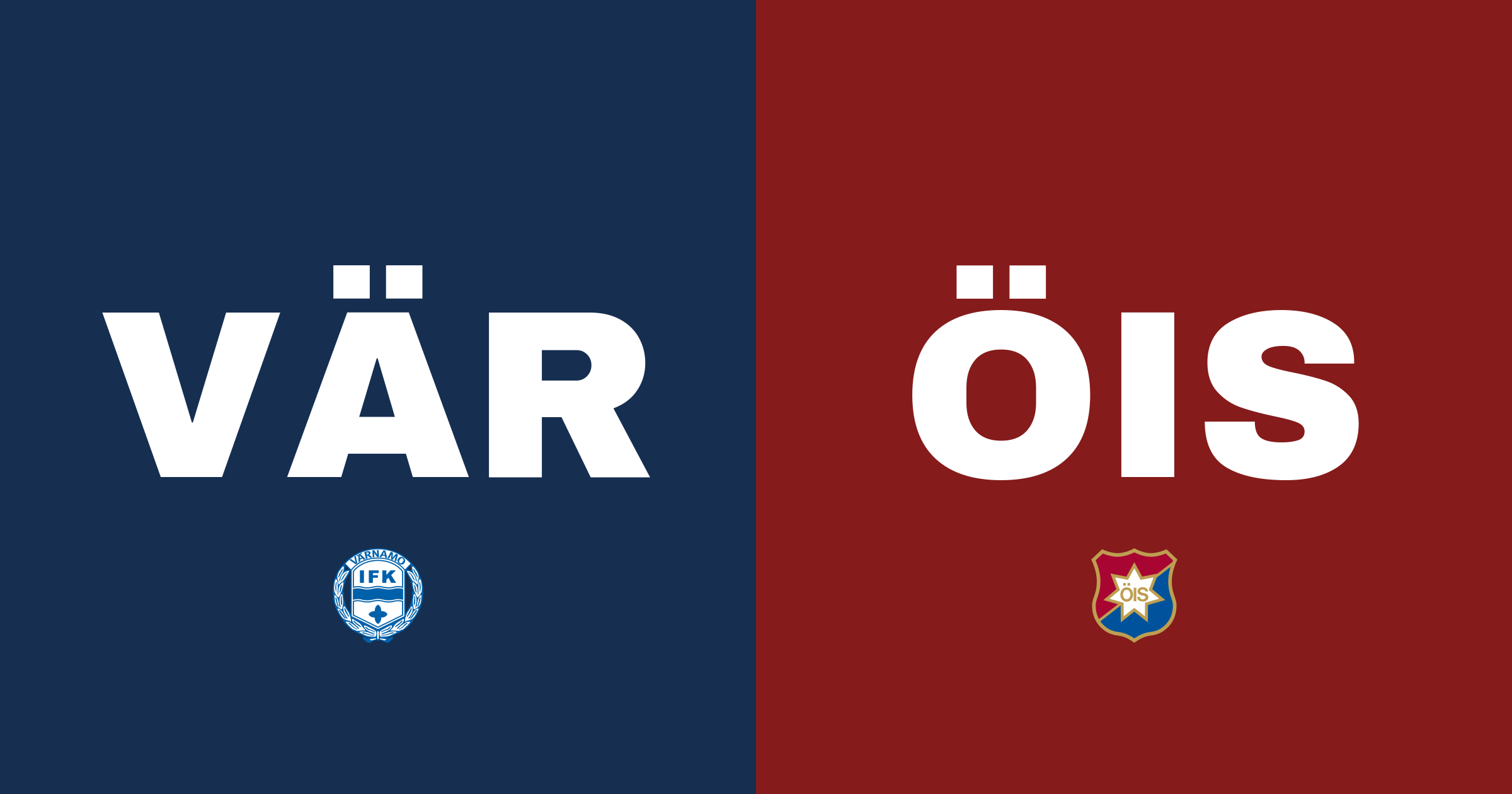 Inför IFK Värnamo - Örgryte IS i Svenska Cupen