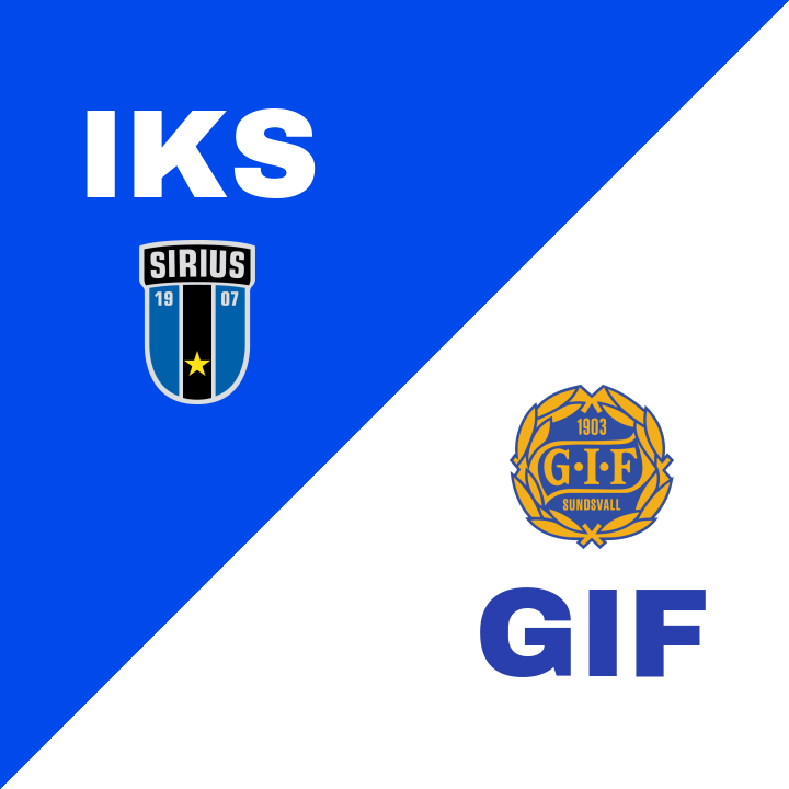 IK Sirius FK krossar GIF Sundsvall med 6-0 på Studenternas IP