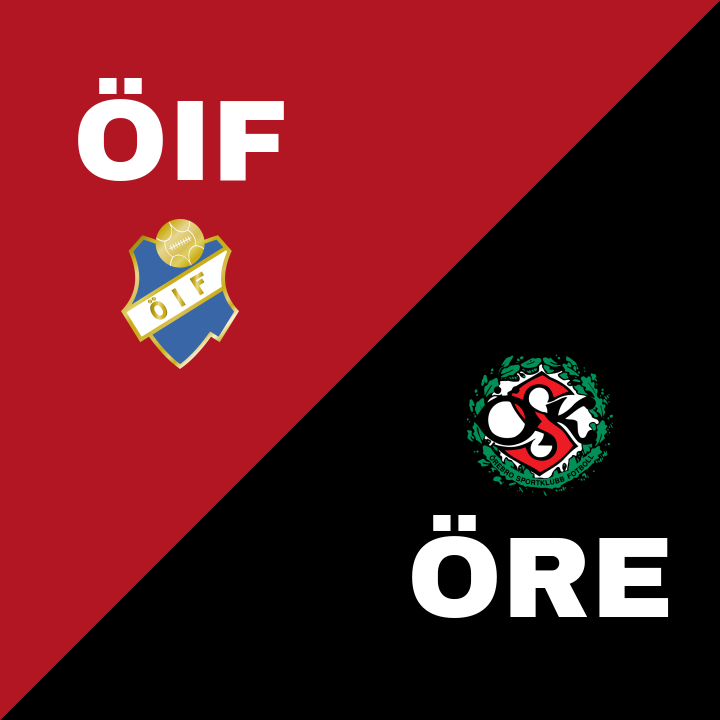 Intensiv drabbning när **Östers IF** och **Örebro SK** spelar oavgjort