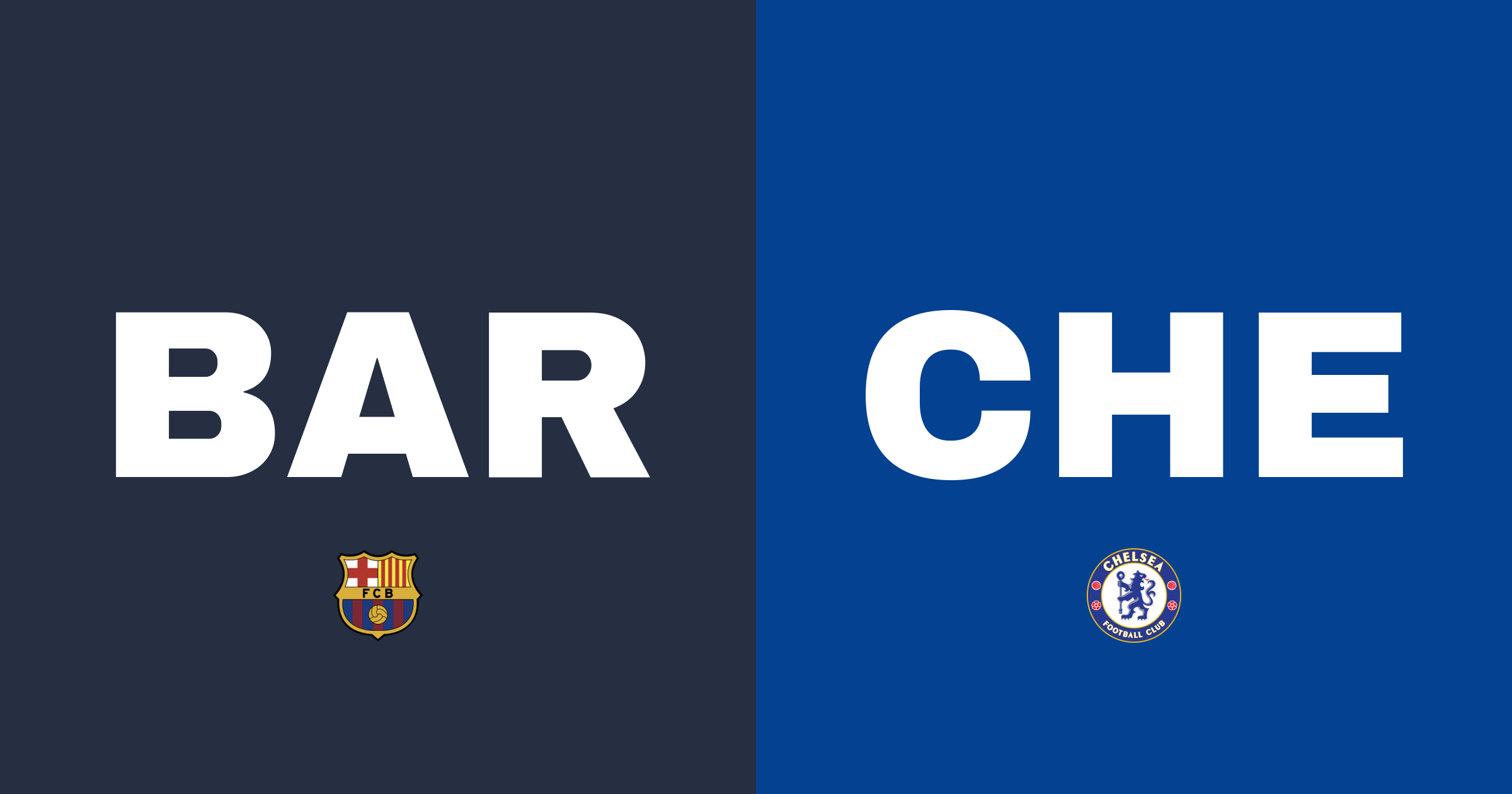 Barcelona dominerar Chelsea med 4-1 i semifinalen av damernas Champions League