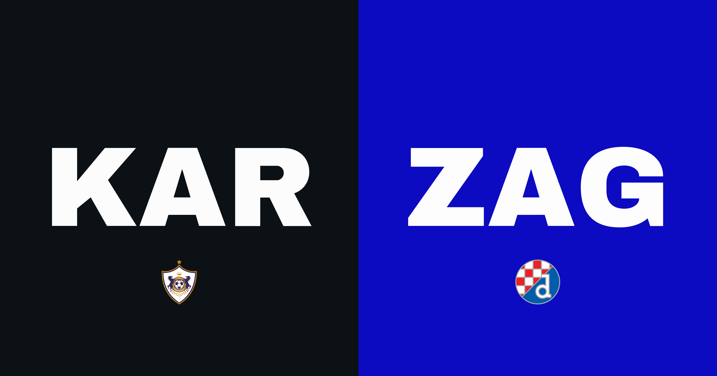 Qarabag vs Dinamo Zagreb UEFA Champions League 2024/25, Playoff matchen.nu