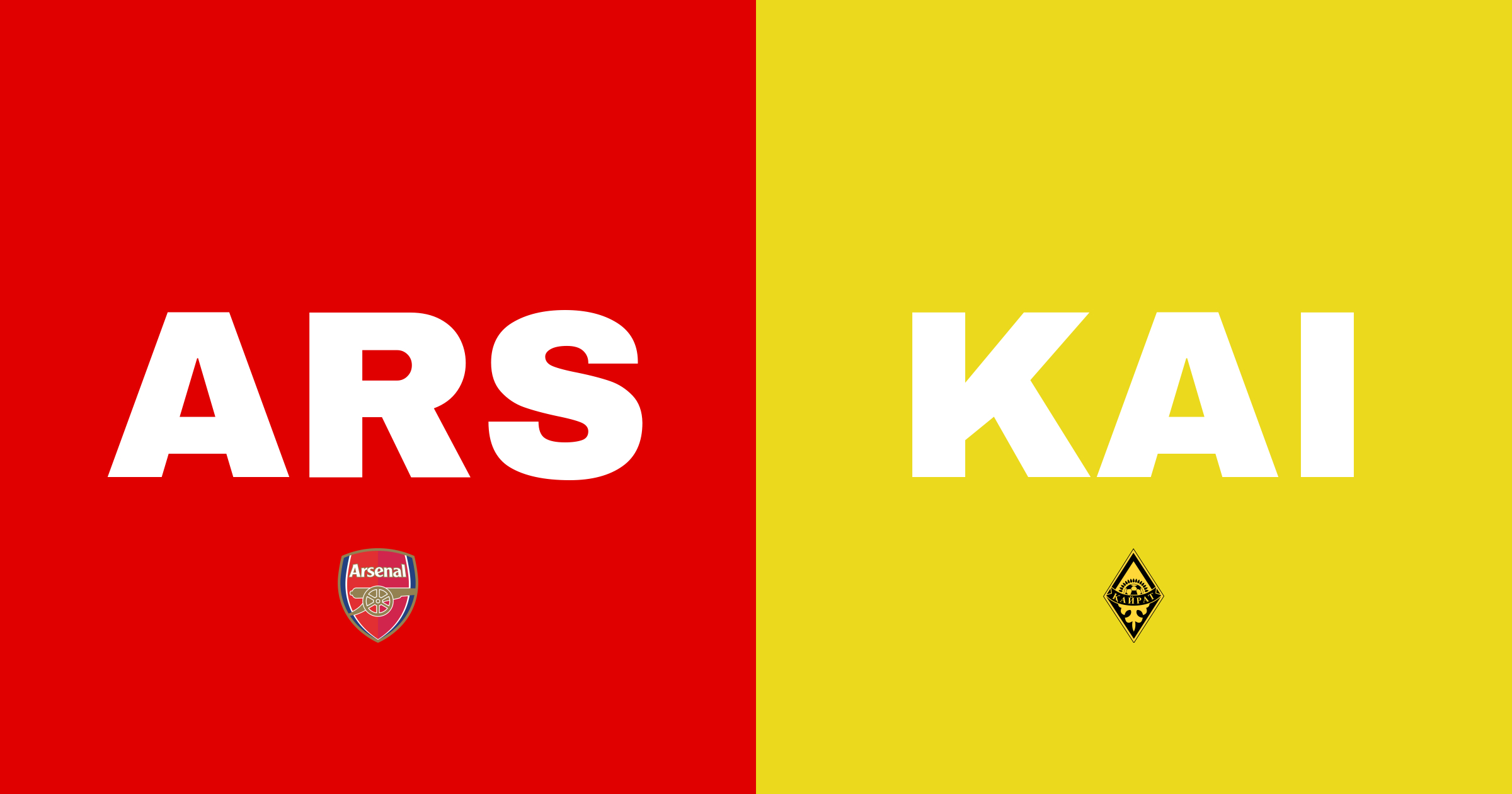 Arsenal triumferar över Kairat Almaty på Emirates Stadium