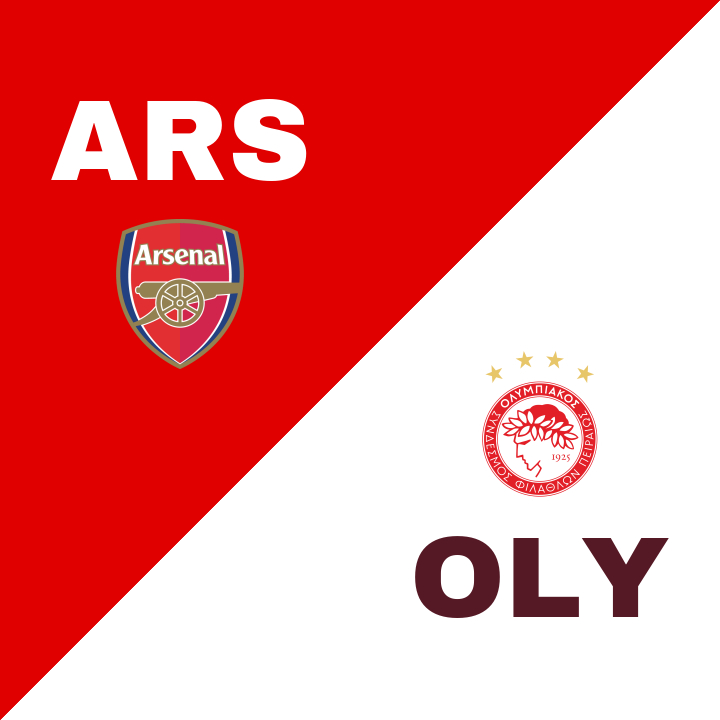 Arsenal dominerar mot Olympiakos Piraeus med 2-0-seger på Emirates Stadium