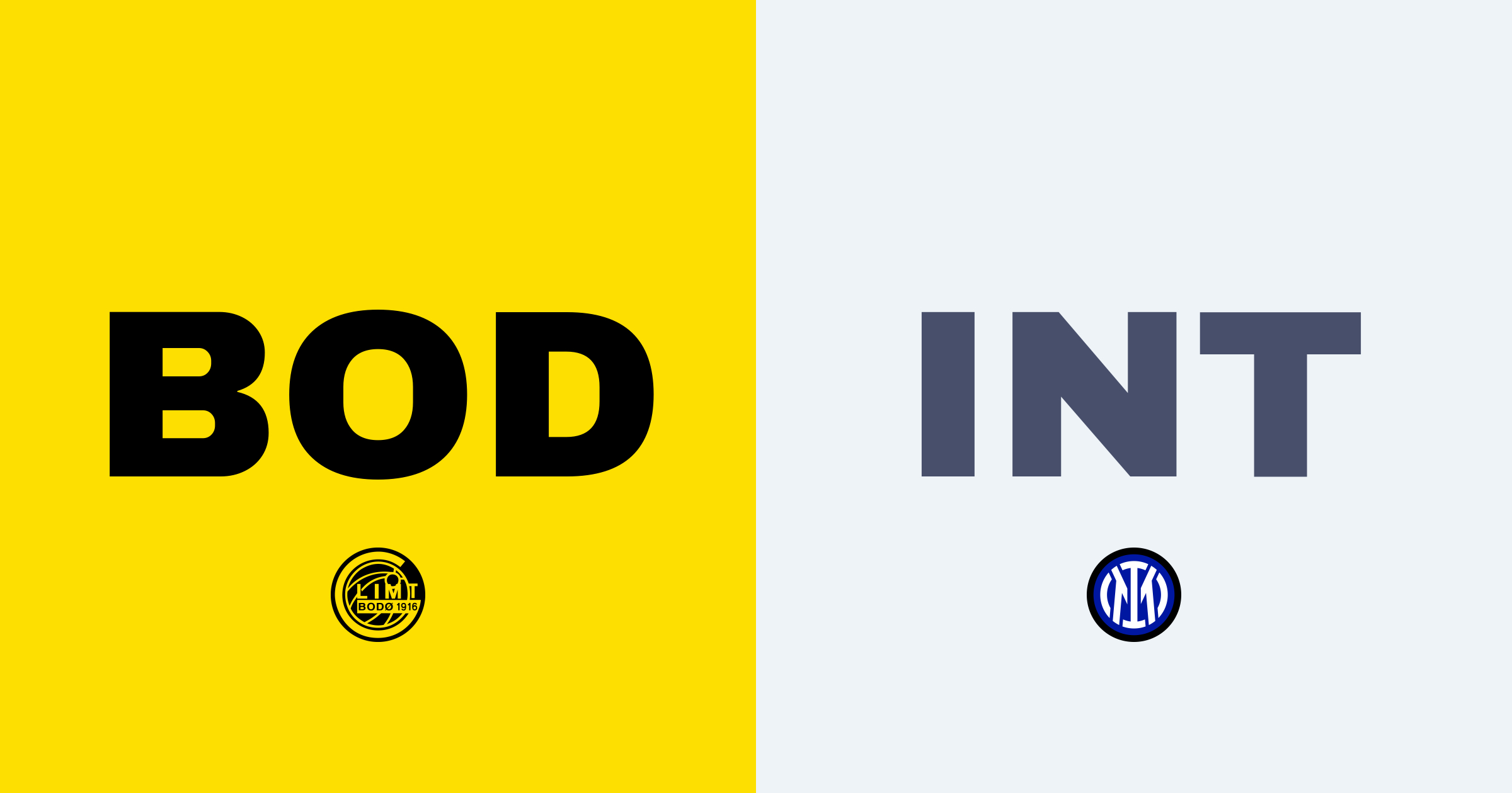 Halvtid: Bodø/Glimt och Inter står 1-1 på Aspmyra Stadion