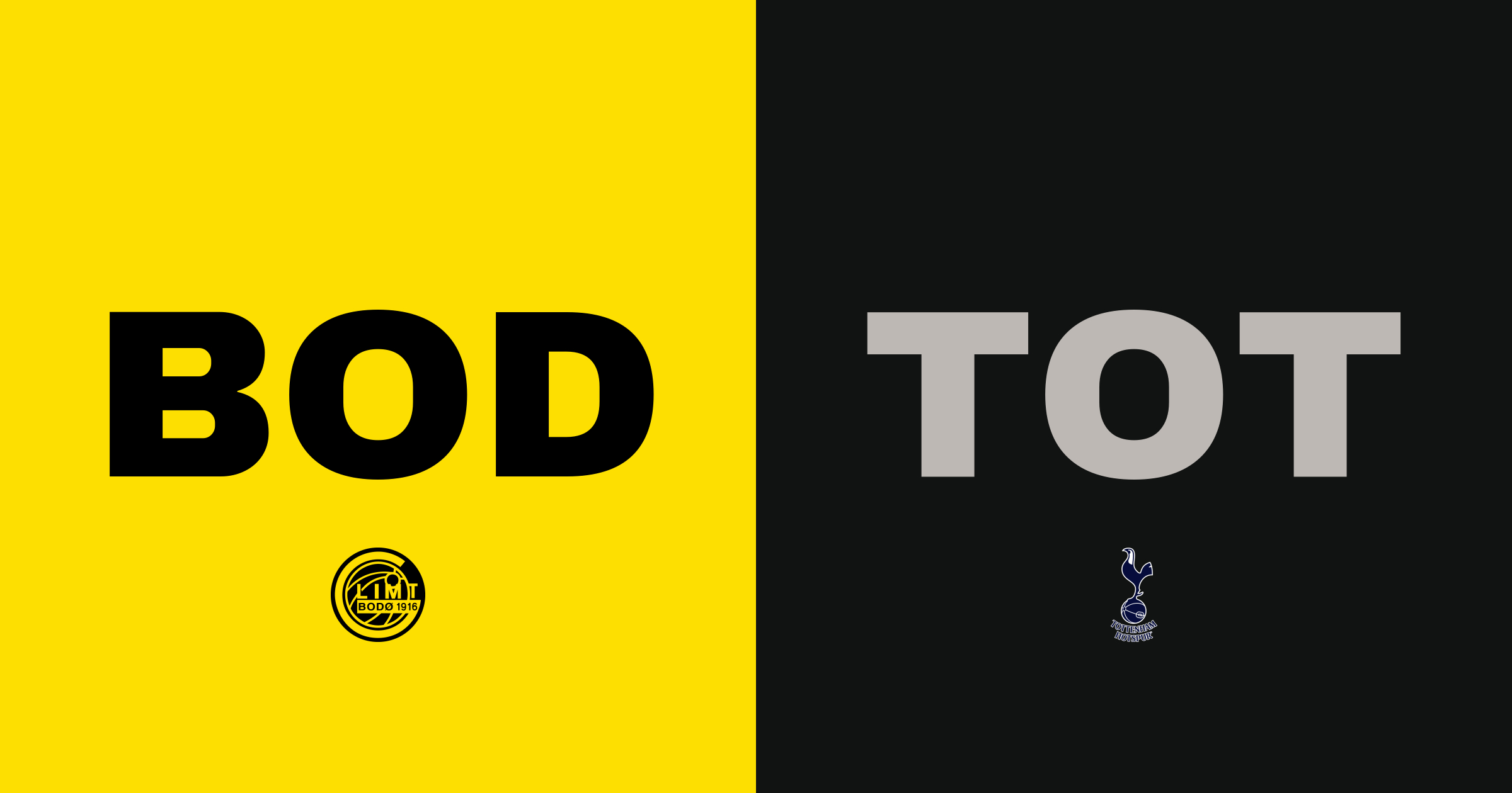 Bodø/Glimt och Tottenham spelar oavgjort på Aspmyra Stadion