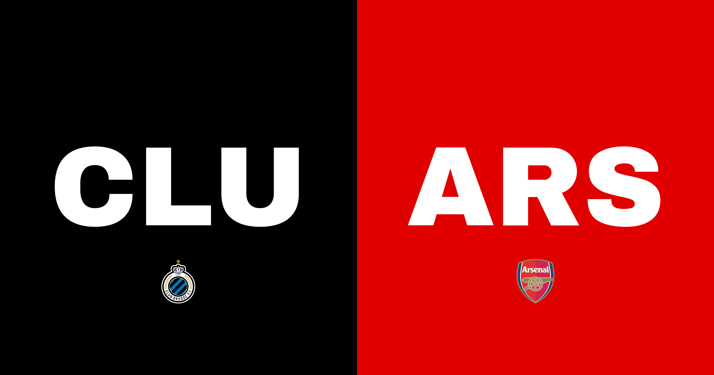 Arsenal dominerar Club Brugge KV med 3-0-seger på Jan Breydelstadion