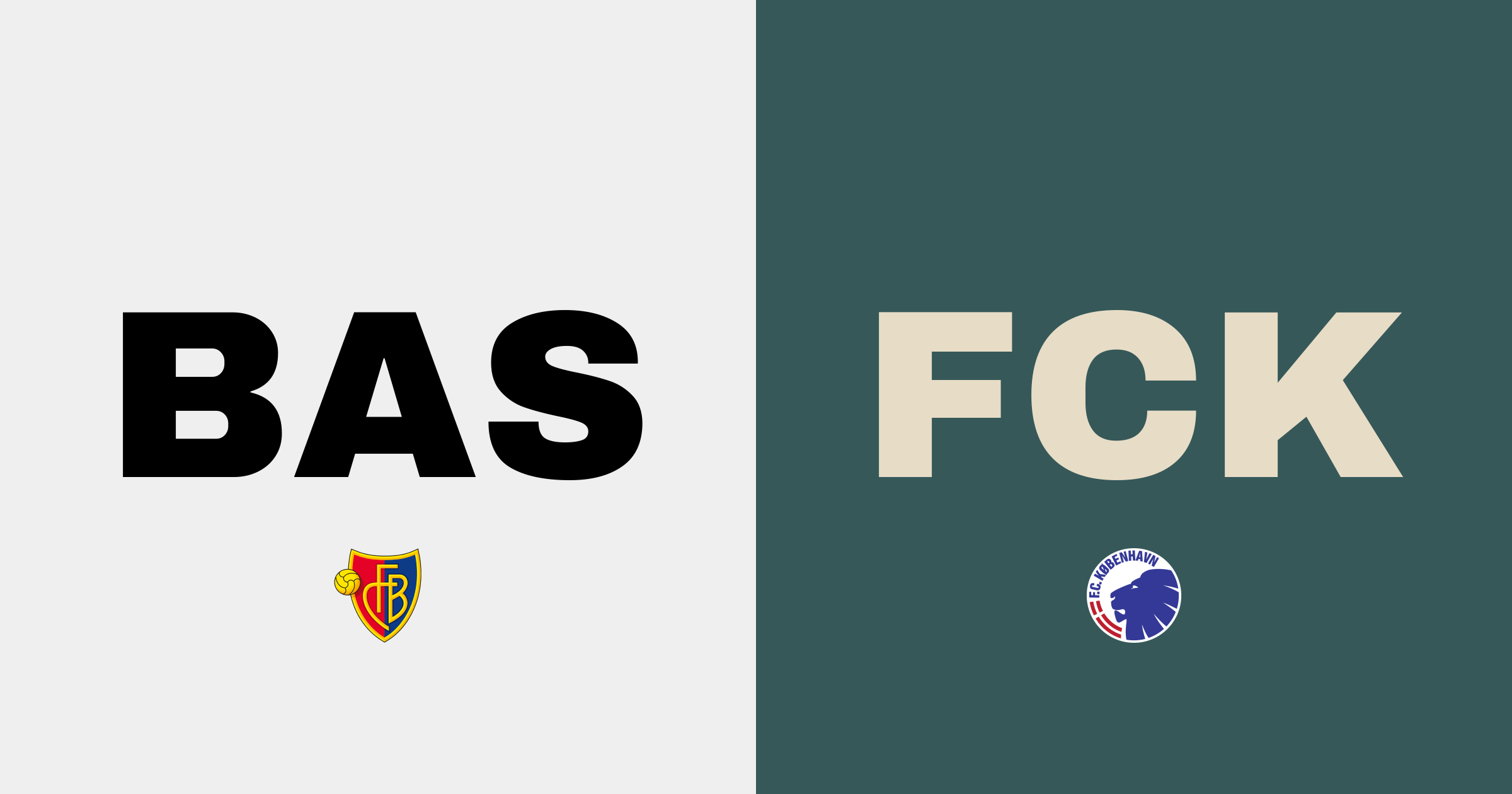 FC Basel 1893 och FC Köpenhamn spelar oavgjort i dramatisk playoff-match