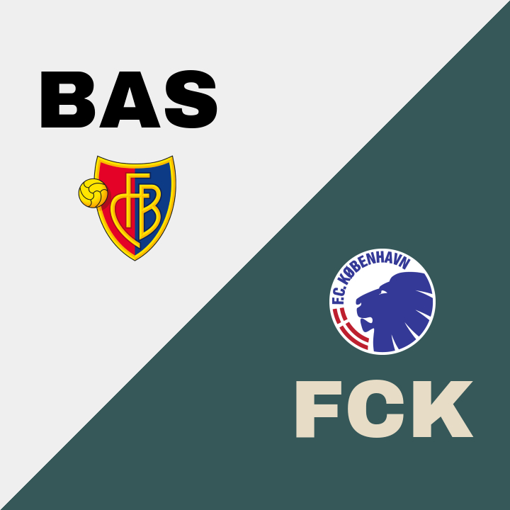 FC Basel 1893 och FC Köpenhamn spelar oavgjort i dramatisk playoff-match