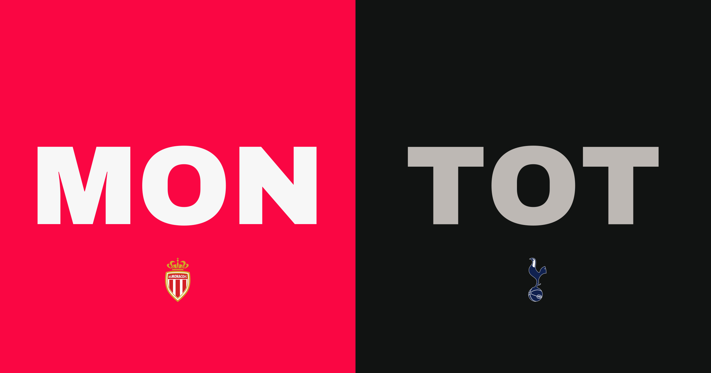 Monaco och Tottenham slutar oavgjort på Stade Louis-II