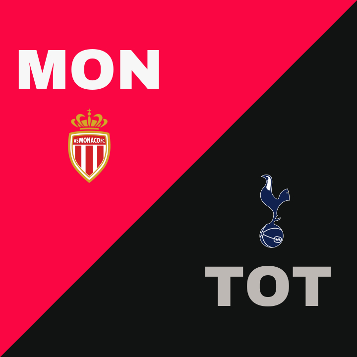 Monaco och Tottenham slutar oavgjort på Stade Louis-II